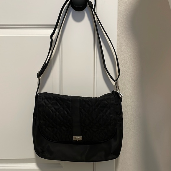 Travelon Handbags - Travelon large black nylon Crossbody/satchel